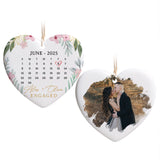 Personalized Ornament Engagement Gifts for Couples Engagement Gifts