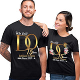 Personalized Anniversary T Shirt - 1st Aniversary Gift for Her, Him, Husband, Wife