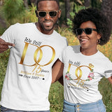 Personalized Anniversary T Shirt - 1st Aniversary Gift for Her, Him, Husband, Wife