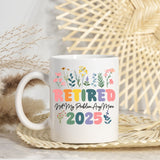 Retirement Gift For Woman Personalized Init Retire Coffee Mug 11Oz