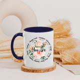 Personalized Christian Mug Gifts for Women Init Letter Mug 11Oz Religious Mug