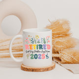 Retirement Gift For Woman Personalized Init Retire Coffee Mug 11Oz