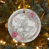Personalized Christian Custom 3D Inflated Effect Ornament Custom Name Religious