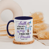 Personalized Customized Christian Gifts Init Letter Religious Mug Custom Name
