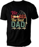 Personalized Gifts for Dad T Shirt - Hooked Best Dad