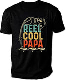 Personalized Gifts for Dad T Shirt - Reel Cool Papa