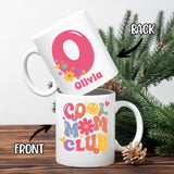 Personalized Mothers Day Gifts Coffee Mugs For Women, Init Letter Custom Mug 11Oz 15Oz