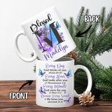 Personalized Customized Christian Gifts Init Letter Coffee Mug 11Oz