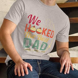 Personalized Gifts for Dad T Shirt - Hooked Best Dad