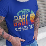 Personalized Gifts for Dad T Shirt - Best Dad By Par