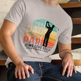 Personalized Gifts for Dad T Shirt - Best Dad By Par