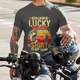 Personalized Gifts for Dad T Shirt - Lucky Fishing