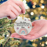 Personalized Teacher Appreciation Gifts Ornament 2025 3D Inflated Effect
