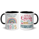 Personalized Women Coffee Mug 11Oz 15Oz Custom Year