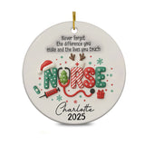 Personalized Nurse Christmas Ornament 3D Inflated Effect