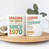 Personalized Birthday Gifts For Dad Custom Coffee Mug 11Oz 15Oz